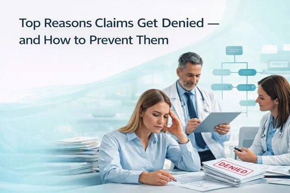 Top Reasons Claims Get Denied — and How to Prevent Them